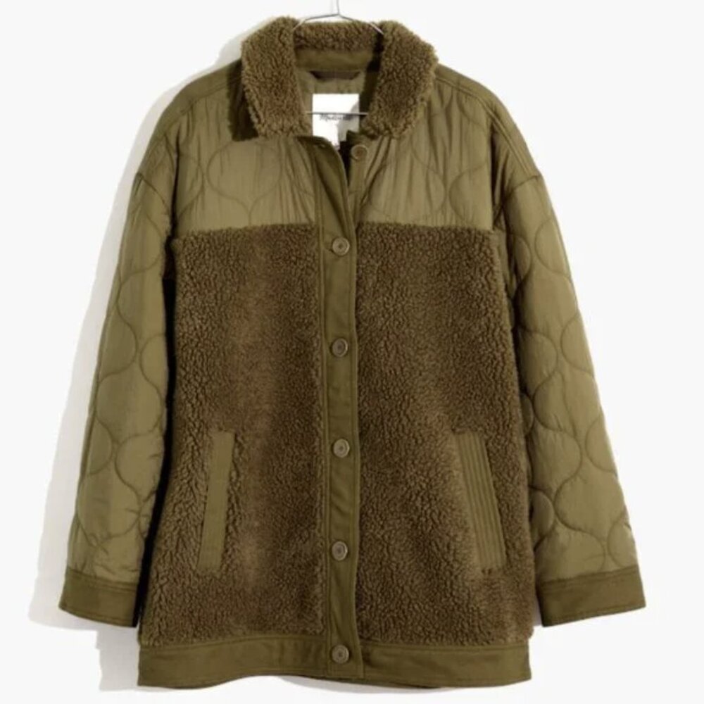 Madewell Hybrid Sherpa Jacket